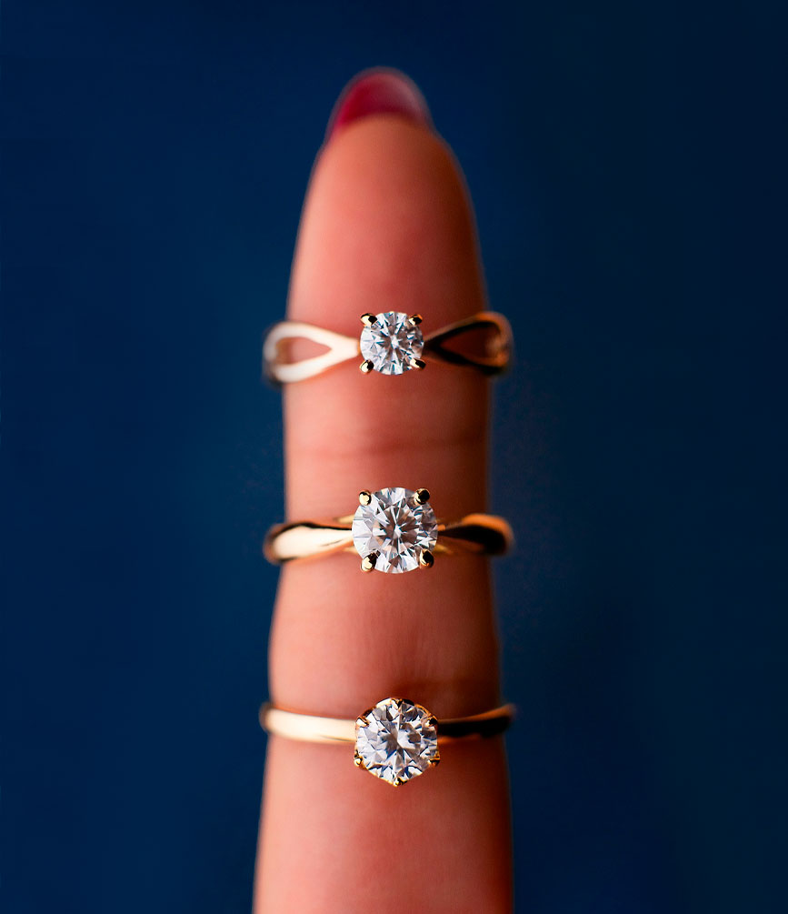 guía de tallas de anillos de compromiso