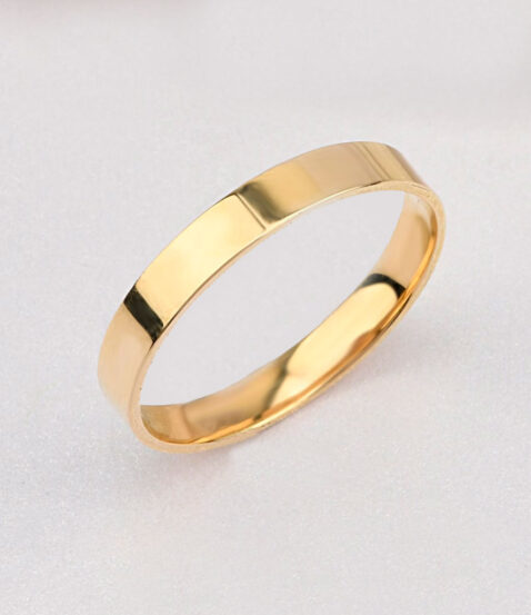 AROS DE MATRIMONIO DE ORO DE 18K