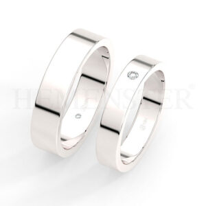 AROS DE MATRIMONIO DE ORO Y DIAMANTES