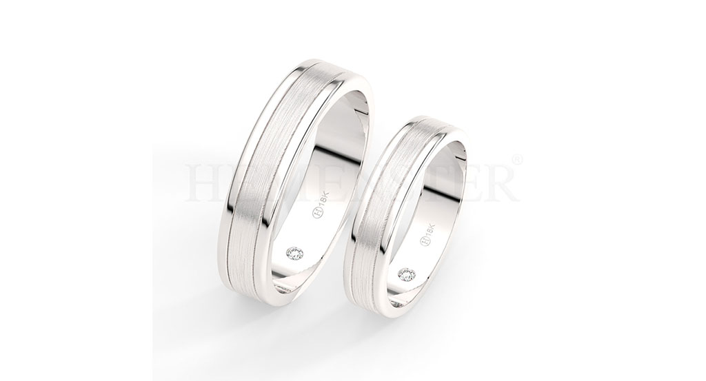 AROS DE MATRIMONIO DE ORO Y DIAMANTES