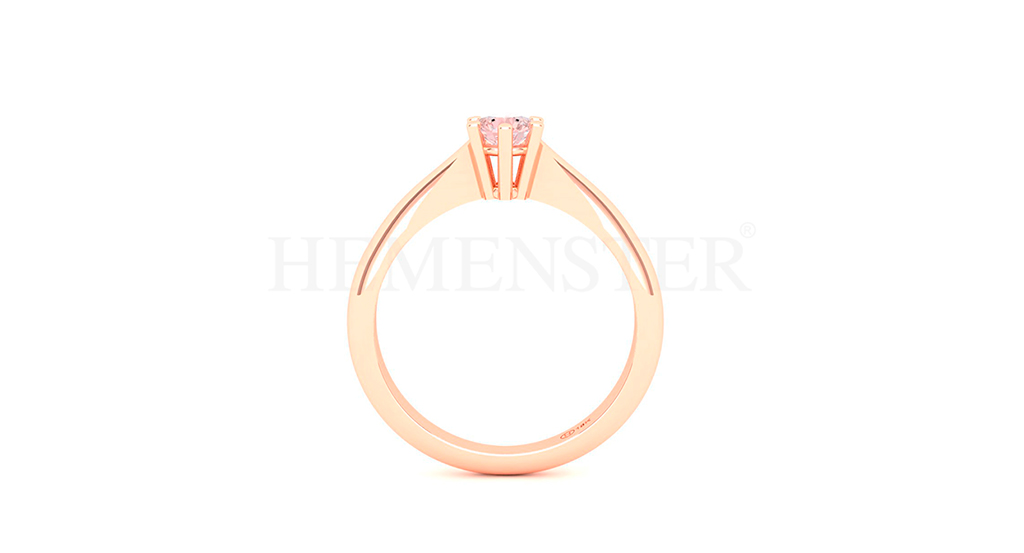 Anillo de oro con gemas de colores