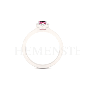 Anillo de oro con Rubi