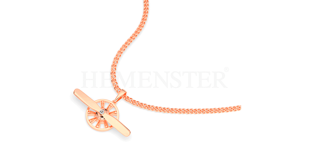 dije de oro y diamantes para hombre