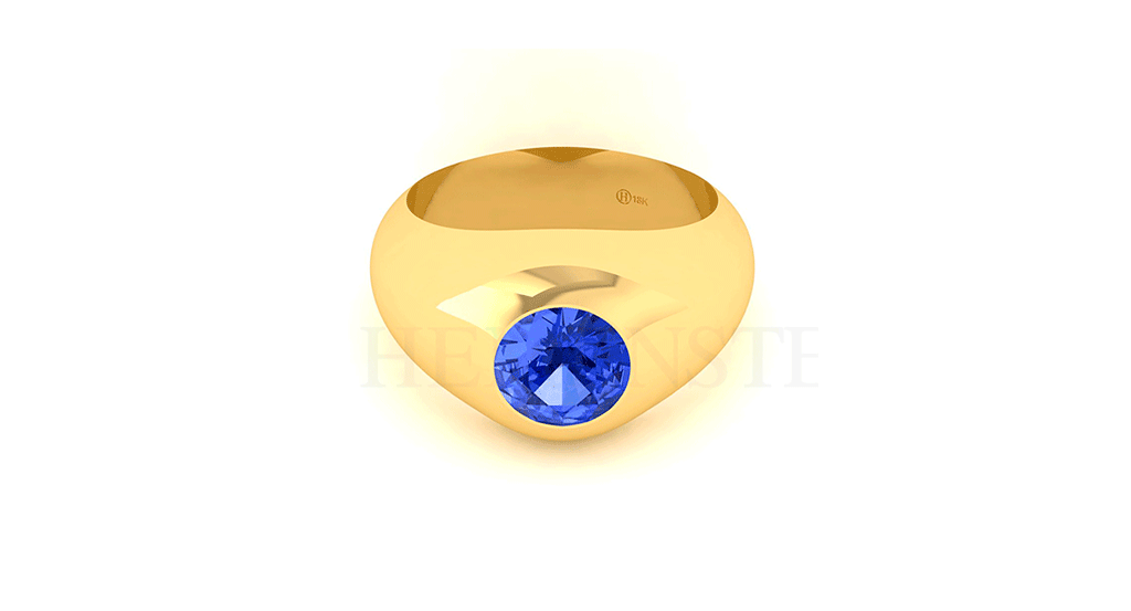 Anillo de oro para hombre