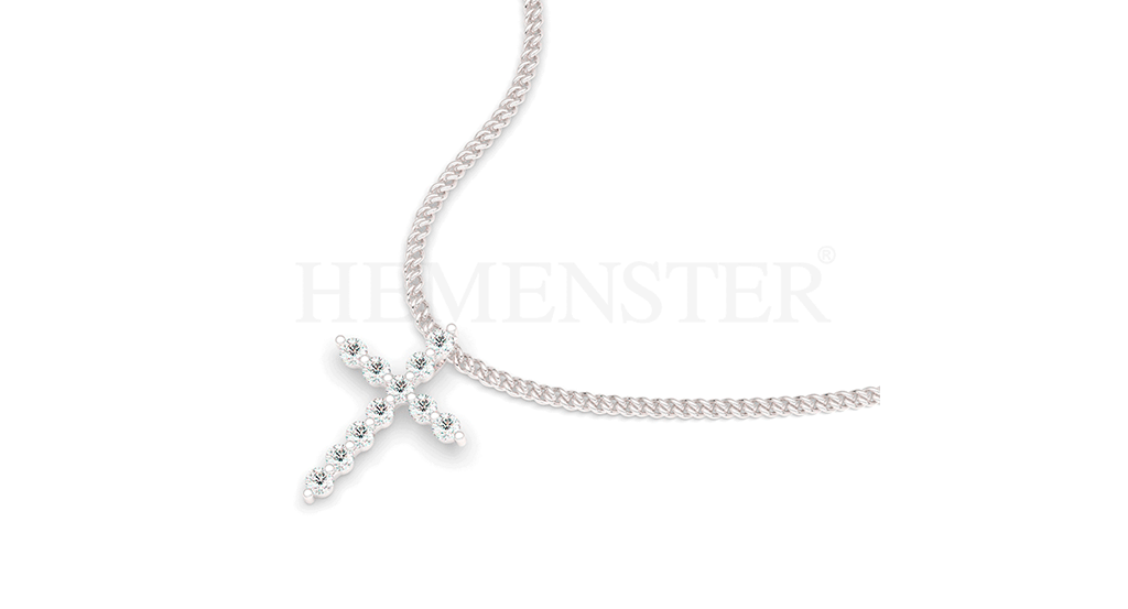 dije de oro y diamantes para hombre