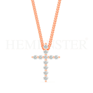 dije de oro y diamantes para hombre